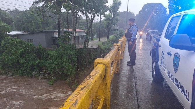 Flooding in Limon and Tocoa and along the Miel River in Honduras.