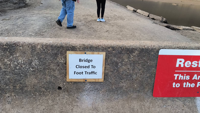 A historic bridge built more than 200 years ago in Western Pennsylvania has been closed off to the public after officials said they cannot guarantee the structure’s stability.