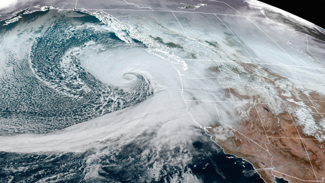 A major atmospheric river has made landfall along the northern California coast and will rage on for days.