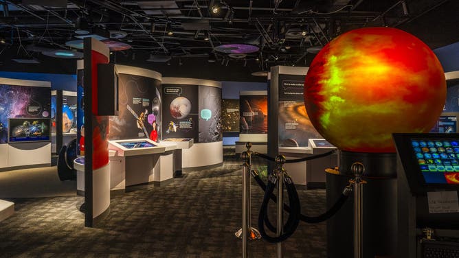 The Lowell Observatory's Marley Foundation Astronomy Discovery Center in Flagstaff, Arizona.
