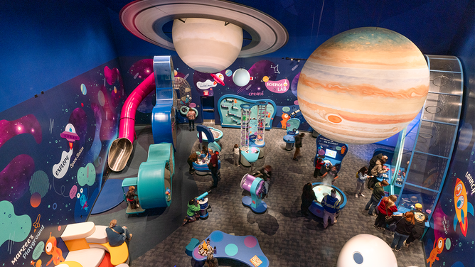 The Lowell Observatory's Marley Foundation Astronomy Discovery Center in Flagstaff, Arizona.