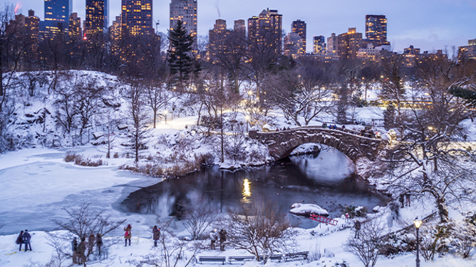 New York City, New York - Top Domestic Destination for US Travelers according to 2024 Tripadvisors Winter Travel Index