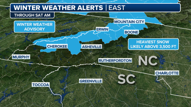 North Carolina Winter Alerts