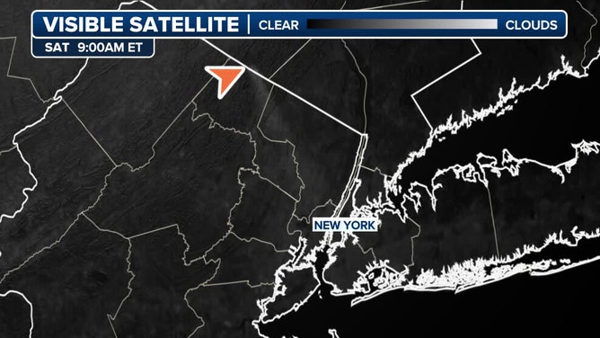 Wildfire burning in Northern New Jersey