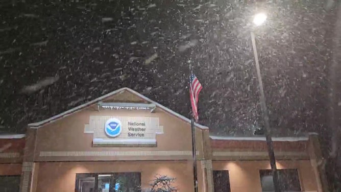 Lake Effect Snow In Gaylord Michigan
