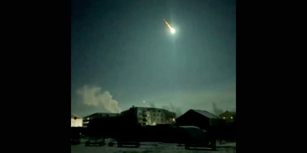 Astronomers track tiny asteroid’s fireball entry over Russia down to ...