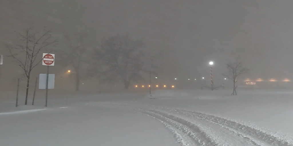 State of emergency declared, treacherous travel reported as lake-effect snowstorm blasts Great Lakes