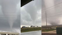 Multiple tornadoes sighted around southeastern Texas as severe storms march across South