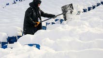 Buffalo Bills dig out 20-plus inches of snow at Highmark Stadium ahead of 49ers Sunday night matchup