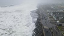 Search for man swept out to sea continues in California as more powerful waves take aim at Pacific Coast