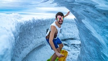 Meteorologists surf rare ‘ice wave’ atop Mount Washington