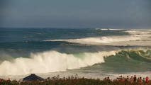 Watch: 40-foot waves slam Oahu beach as Hawaii's 'The Eddie' surf competition underway