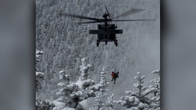 Hypothermic hiker rescued after stranded in waist-deep snow amid wind chills near zero