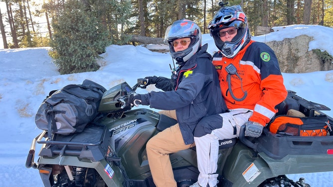 A lost 10-year-old ATV rider stranded in a snowy Colorado wilderness owes his survival to his quick thinking and life-saving technology.