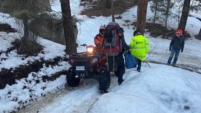 A lost 10-year-old ATV rider stranded in a snowy Colorado wilderness owes his survival to his quick thinking and life-saving technology.