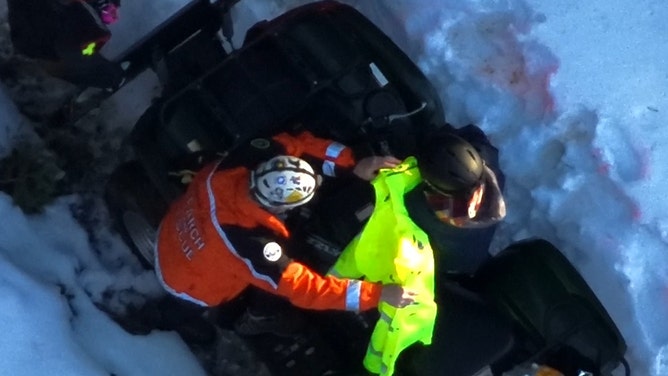 A lost 10-year-old ATV rider stranded in a snowy Colorado wilderness owes his survival to his quick thinking and life-saving technology.