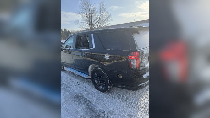Icy crash along Michigan's Interstate 94