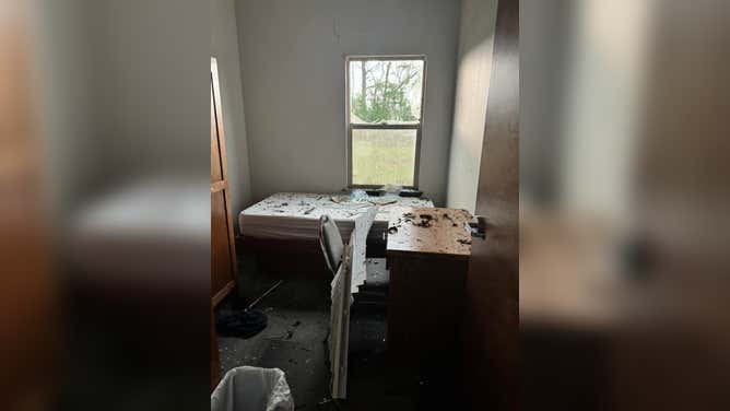 Damage to Fire Dept. in Montgomery County, Texas