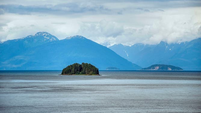 Halibut island, Icy Strait, Alaska.