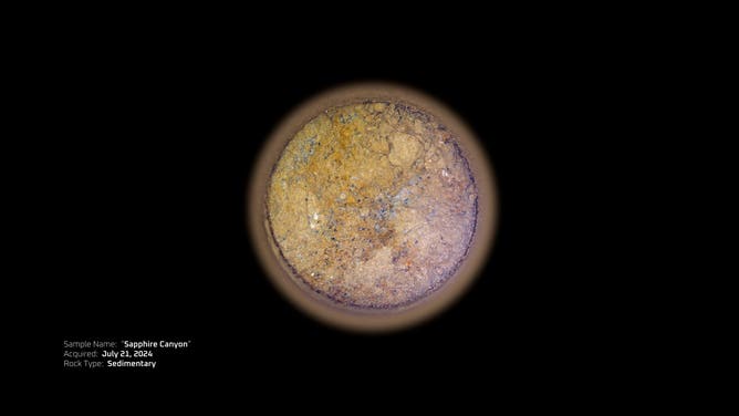 Sapphire Canyon rock sample.