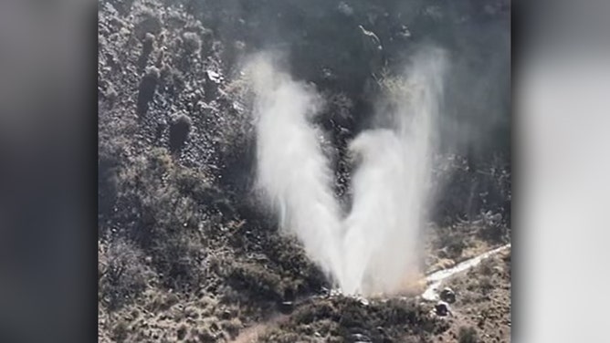 Grand Canyon Pipeline Break