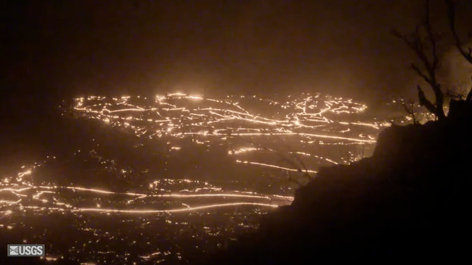 Hawaii Kilauea Volcano Eruption