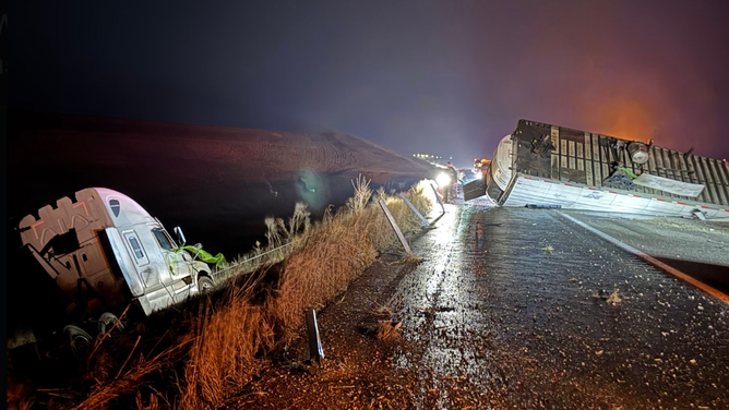 Crashed on I-880 in western Iowa on 12/13/2024