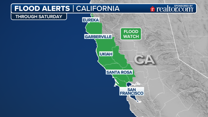 A look at the rounds of rain and snow affecting the West.