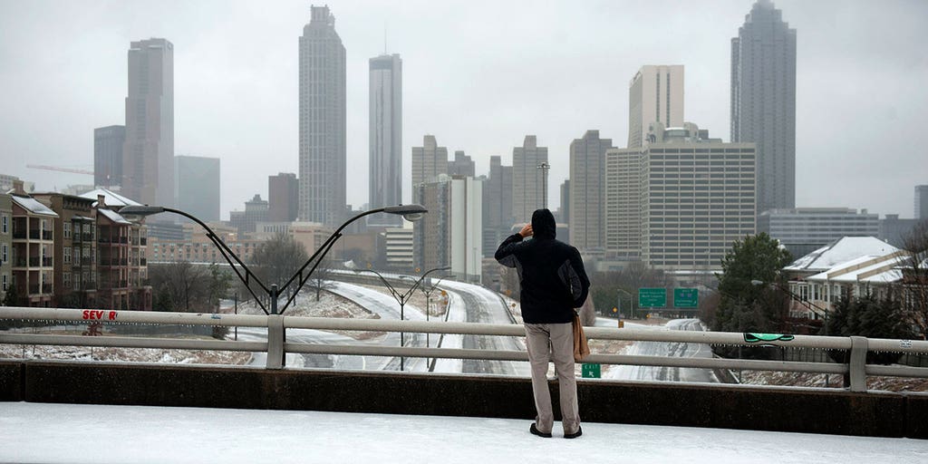 Atlanta braces for winter storm to coat major travel hub in snow, ice