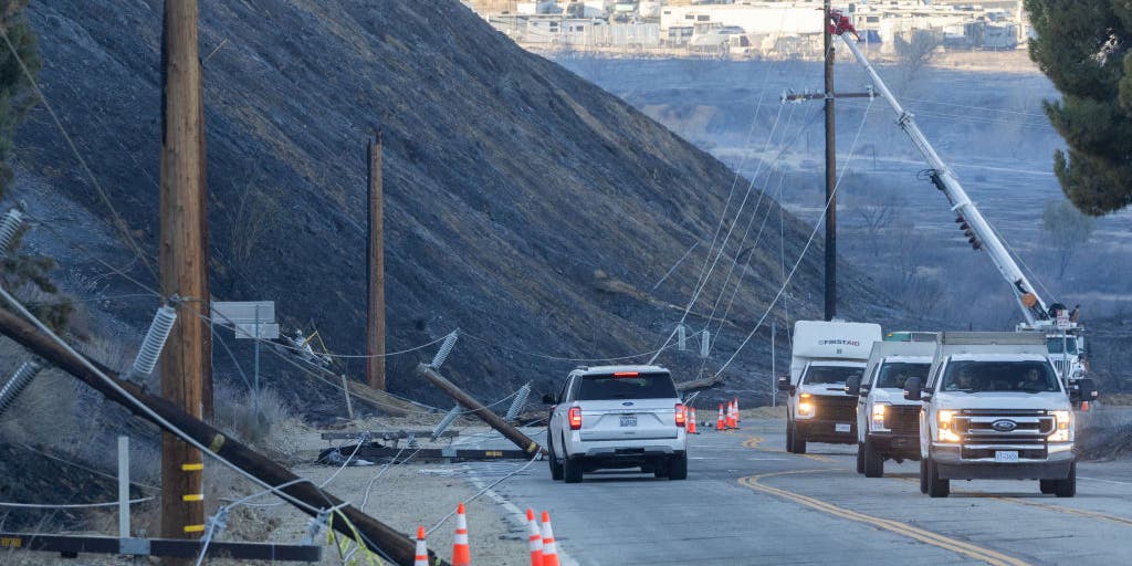 Firefighters gain control of new wildfires in Southern California as critical fire weather conditions wane