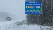 Blizzard blasts Gulf Coast paralyzing communities with record-breaking snow from Texas to Florida to Carolinas