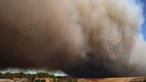 Hughes Fire explodes in size near Los Angeles forcing evacuations