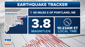 Magnitude 3.8 earthquake rocks Maine; shaking felt in Boston