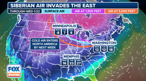 Weather whiplash: Winter storm systems to sweep across East this weekend ahead of massive arctic outbreak