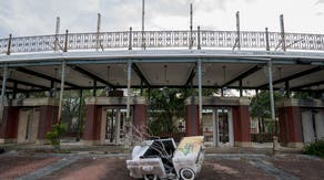 Demolition underway at New Orleans Six Flags amusement park abandoned after Hurricane Katrina