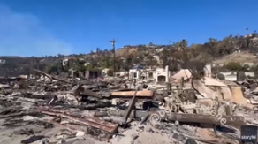 Watch: New Malibu Beach footage shows rows of homes destroyed by Palisades Fire