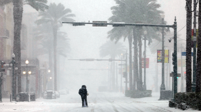 Rare snow falling in Florida as winter storm targets the South with more to come for Georgia, Carolinas