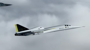 Boom breaks sound barrier with American-made private supersonic jet