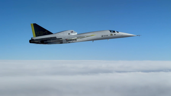 Supersonic test flight breaks sound barrier over Desert Southwest