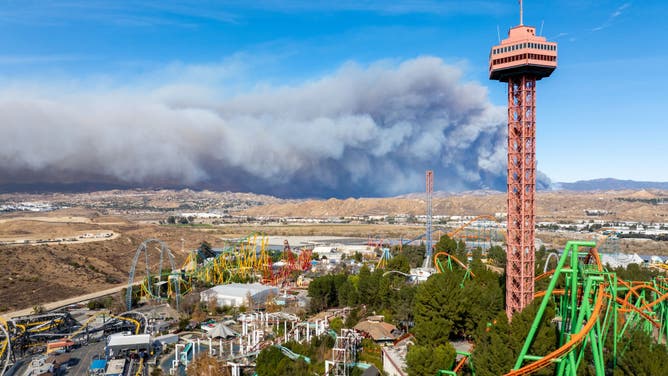 Rapidly Growing Hughes Fire North Of Los Angeles