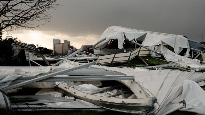 Rare Red Weather Warning In Place As Storm Eowyn Becomes First Named UK Storm Of 2025