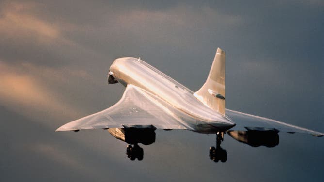 British Airways Aerospatiale BAC Concorde on final-approach