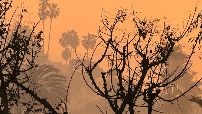 A destructive wind event, possibly the strongest to hit the LA Basin in 14 years, is fueling catastrophic fires across Southern California.