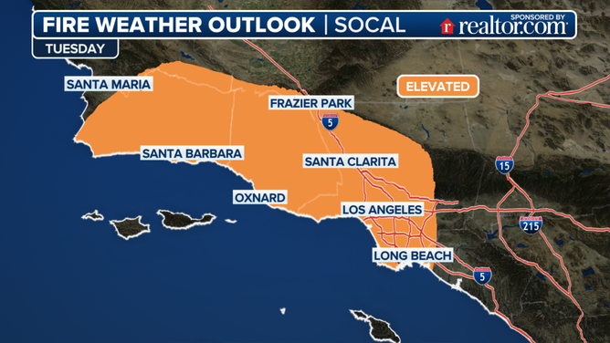 Tuesday Weather Outlook