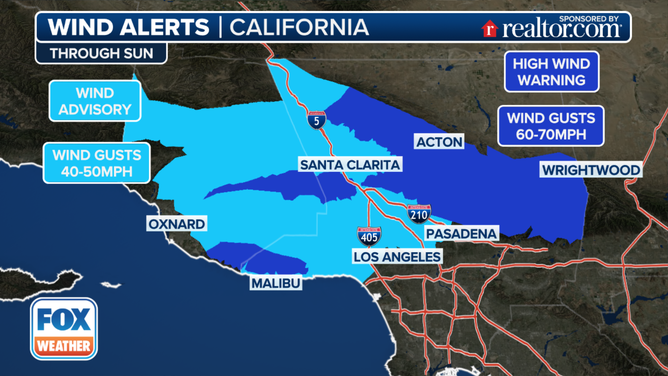 Southern California Wind Alerts