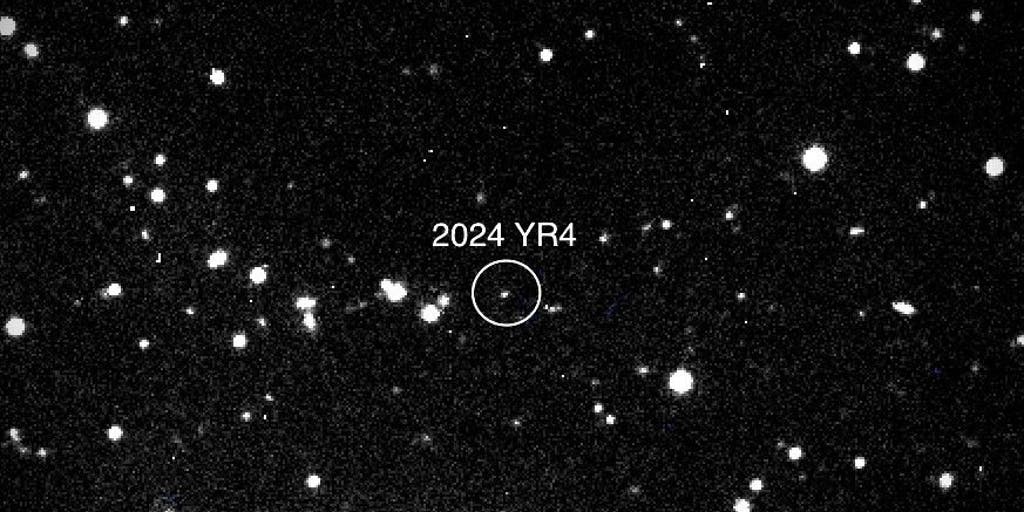 Dangerous asteroid no longer expected to hit the moon in 2032