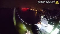 Watch: Florida man rescued after falling off sailboat