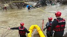 Powerful atmospheric rivers drench California as snow blankets Northwest