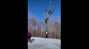 Watch: Ski patrol catches 8-year-old boy dangling from Vermont chairlift