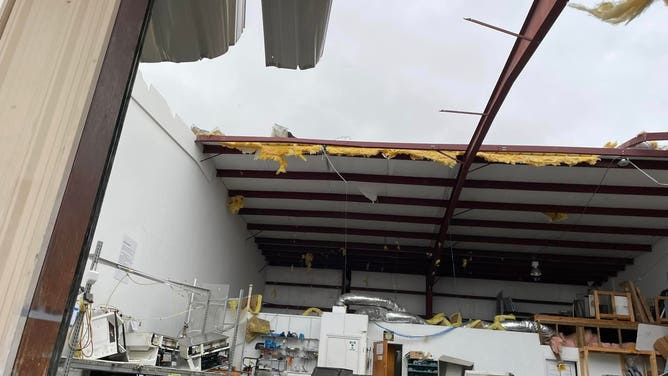 Possible tornado in Pensacola, Florida